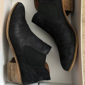 Black BP mini heel booties